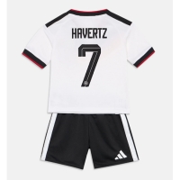Camiseta Alemania Kai Havertz #7 Primera Equipación Replica Mundial 2026 para niños mangas cortas (+ Pantalones cortos)